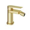 Aqueduto LIN0550 AQD LINHA Смеситель для биде, шлифованное золото