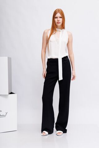 LUISA CERANO Топ с кружевом