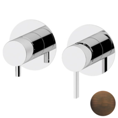 Remer MC93ZPWBBR Смеситель для душа Remer Metrica MC93ZPWBBR, бронза масляная фото