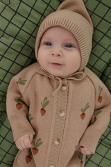 6197-55 Чепчик вязаный (бронза)