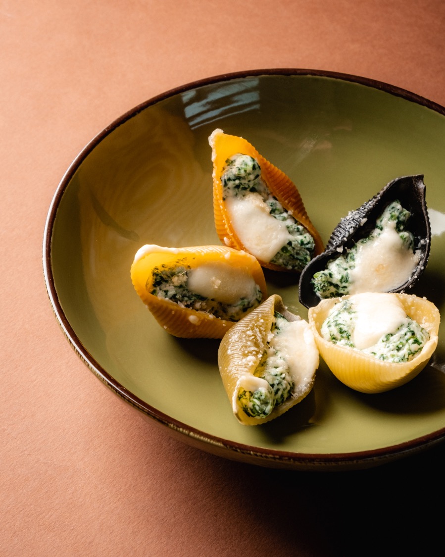 Паста De Luca №322 Кончиглиони трехцветные, 500 г