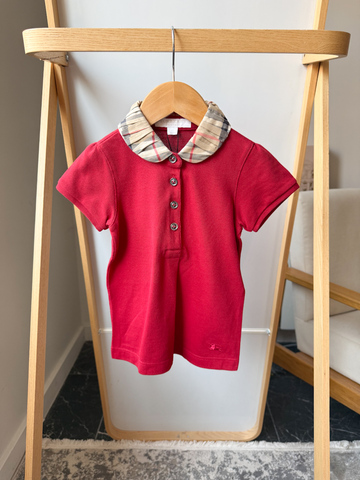 Новое хлопковое поло Burberry, 98