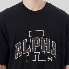 Футболка Alpha Industries UNFRM UNI Tee Black (Черный)