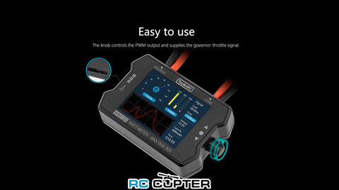 Ваттметр ToolkitRC WM150 (1-50V, MAX 150A, PWM выход)