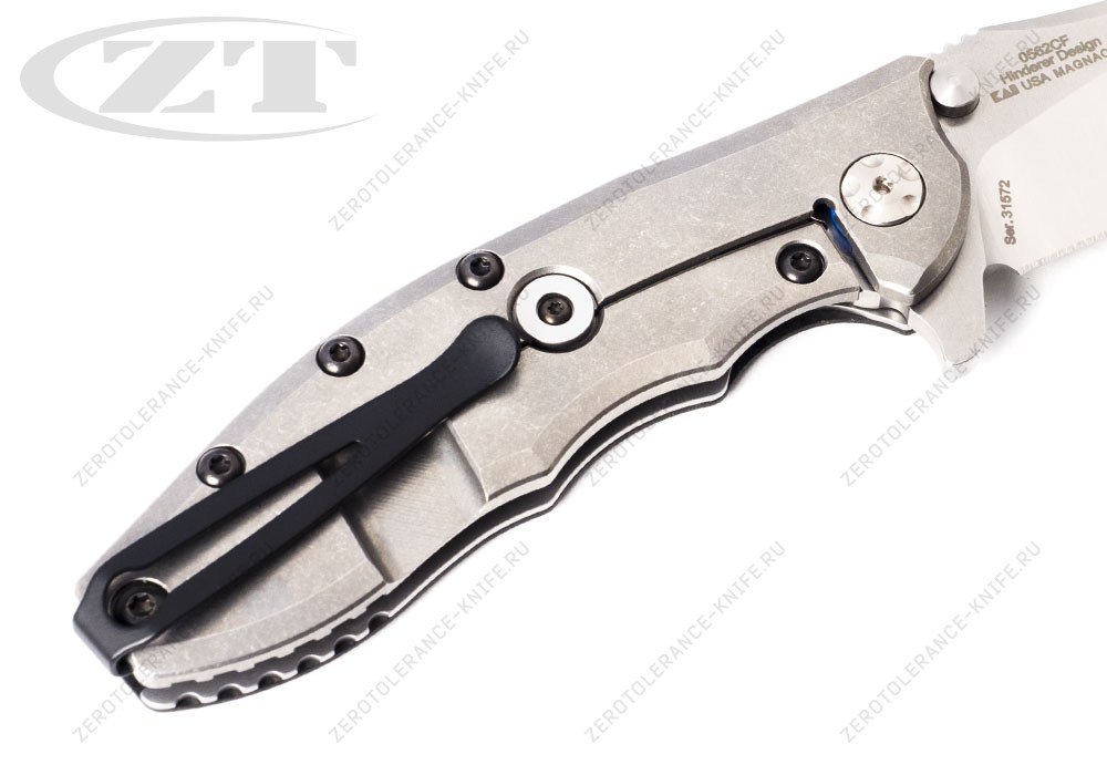 Нож Zero Tolerance 0562CF MagnaCut Hinderer - фотография 