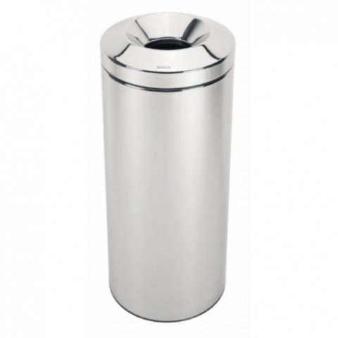 Несгораемая корзина для бумаг 30л Brabantia Стальной матовый