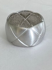 Стиль Chanel С (кольцо из серебра)