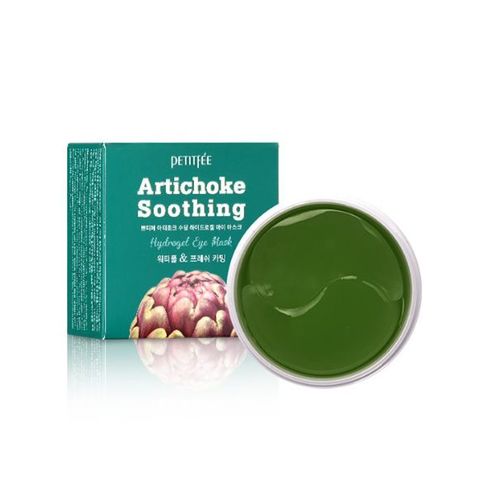 Petitfee Патчи для глаз гидрогелевые с артишоком Artichoke Soothing Hydrogel Eye Mask