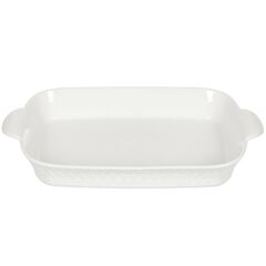 Форма для запекания керам, 23.5х41.5х7 см, прямоуг, бел, Антарктида, Y4-4416