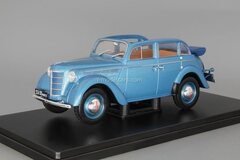 Moskvich-400-420A blue 1:24 Legendary Soviet cars Hachette #15