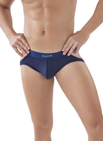 Темно-синие мужские трусы-джоки Oporto Jockstrap - Clever Masculine Underwear 087808