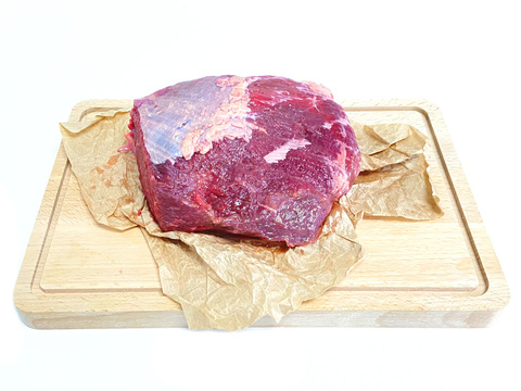 Мякоть бедра из мраморной говядины, 600г, ВУ, ПОРЦ, ROSSO -з