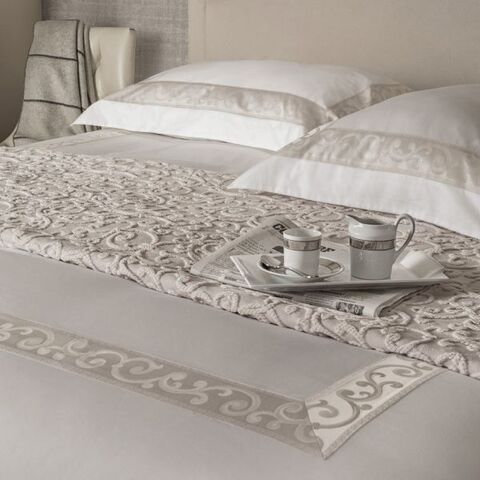 Постельное белье семейное Mirabello San Marco М01 beige-avorio