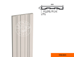 Пилястра ПЛВ-600/3 (тело)
