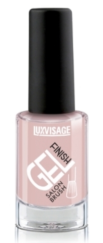 Gel finish Лак для ногтей тон 17 светло-бежевый 9 г. Lux Visage