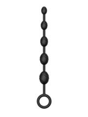 Черная анальная цепочка №03 Anal Chain - 30 см. - 