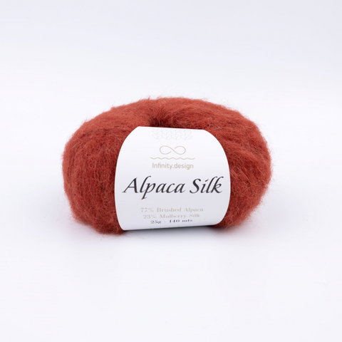 Пряжа Infinity Alpaca Silk 3355 клен