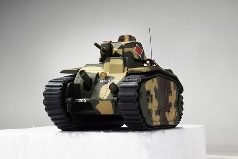 Tank Char B1 Bis 1:43 DeAgostini Tanks. Legends World armored vehicles #15