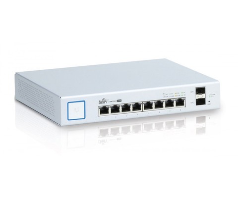 Коммутатор Ubiquiti UniFi Switch PoE 8 портов 150W