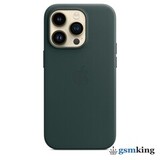 Apple Leather Case with MagSafe iPhone 14 Pro Forest Green «Зелёный лес» MPPH3ZM/A