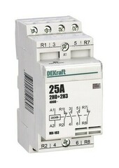 18062 Контактор MK103-020A-230B-22 модульный DEKraft