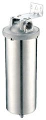 Корпус магистрального фильтра ГИДРОТЕК HSH-20BB 1" (нерж.сталь)
