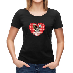 Футболка "Разноцветный Французский бульдог"