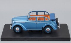 Moskvich-400-420A blue 1:24 Legendary Soviet cars Hachette #15