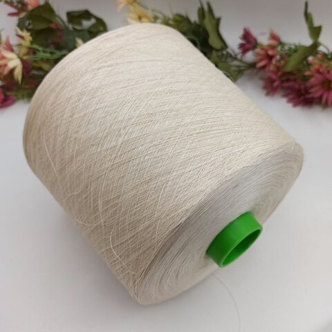 100% шёлк Crepe - Экрю