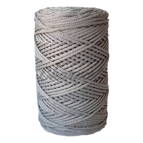 White polyester cord 2 mm