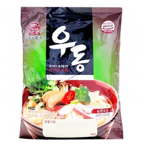 Лапша свежий удон со вкусом белой рыбы, 210 г / Mild Fish Flavor Fresh Udon