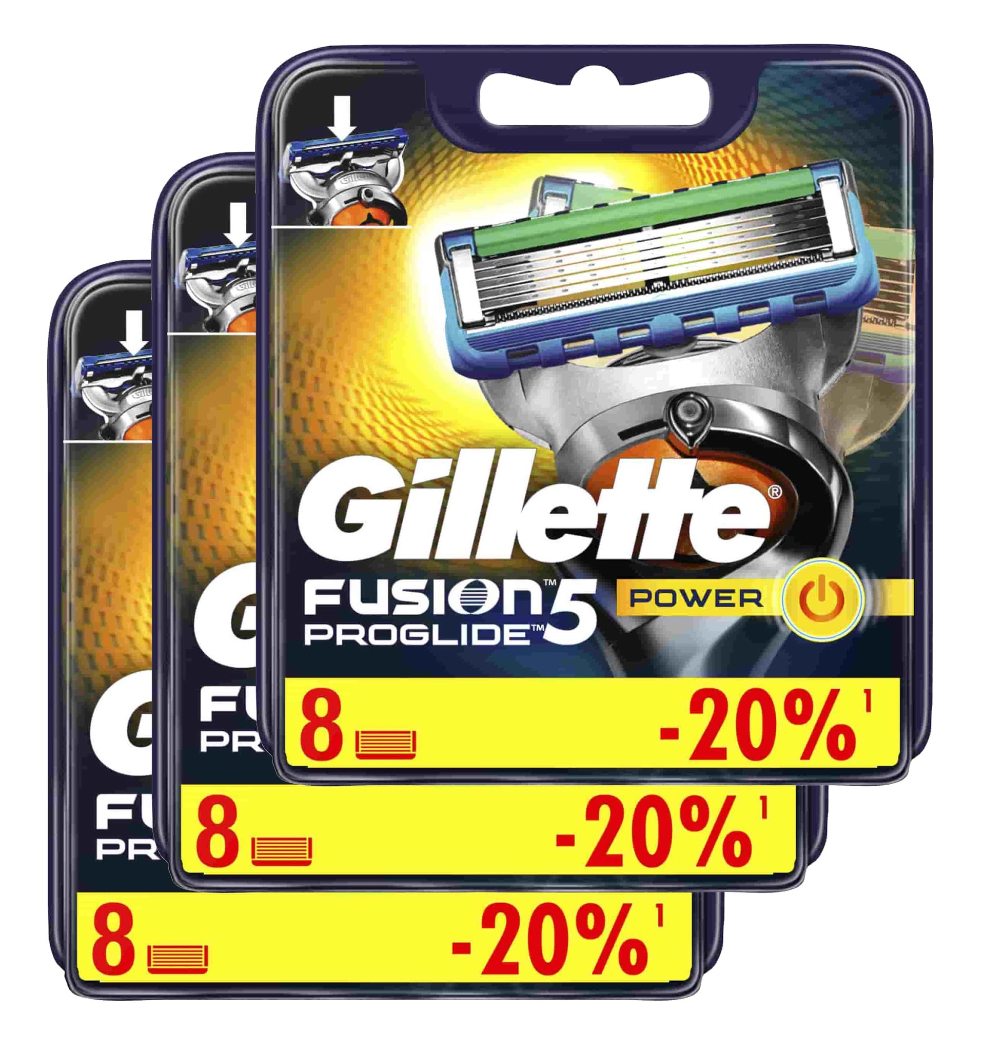 Proglide Power комплект (3х8) 24шт. (Цена за 1 пачку с учетом скидки 6% - 1645р.)