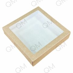 Контейнеры на вынос ECO TABOX 2500 gl склеенные с окном 260*260*40 мм