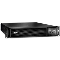 APC Smart-UPS SRT RM, 3000VA/2700W, On-Line, Extended-run, Rack 2U, Black, 1 year warranty
