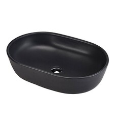 Duravit 2372601370 Duravit D-Neo Раковина накладная 600х400  мм, без перелива, без отв под смес, цвет: антрацит  матовый (СПЕЦЦЕНА) фото