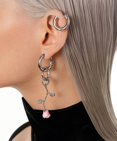 Моносерьга «GENTLE ROSE