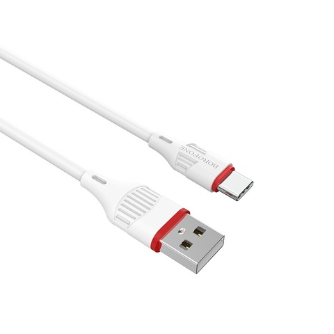 Кабель USB - Type-C 2A Borofone BX17 1м (100 см) (Белый)