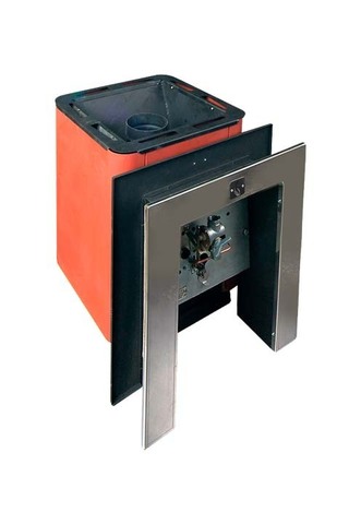 Печь для бани Термофор Колибри 9У терракот с г/г и порталом (4-9 куб.м.)