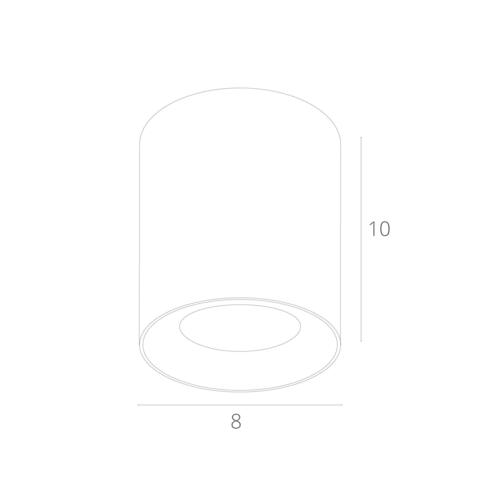 Светильник потолочный Arte Lamp Facile A5112PL-1BK