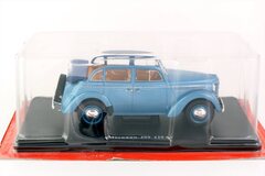 Moskvich-400-420A blue 1:24 Legendary Soviet cars Hachette #15