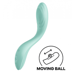 Вибратор с стимуляцией точки G Satisfyer Rrrolling Pleasure ментоловый