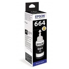 Картридж Epson L101 с черными чернилами Epson EcoTank для L4150/L4160/L6160/L6170/L6190. C13T03V14A 127 мл, Pigment