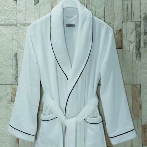 Халат Hamam Suite Glam белый/синий