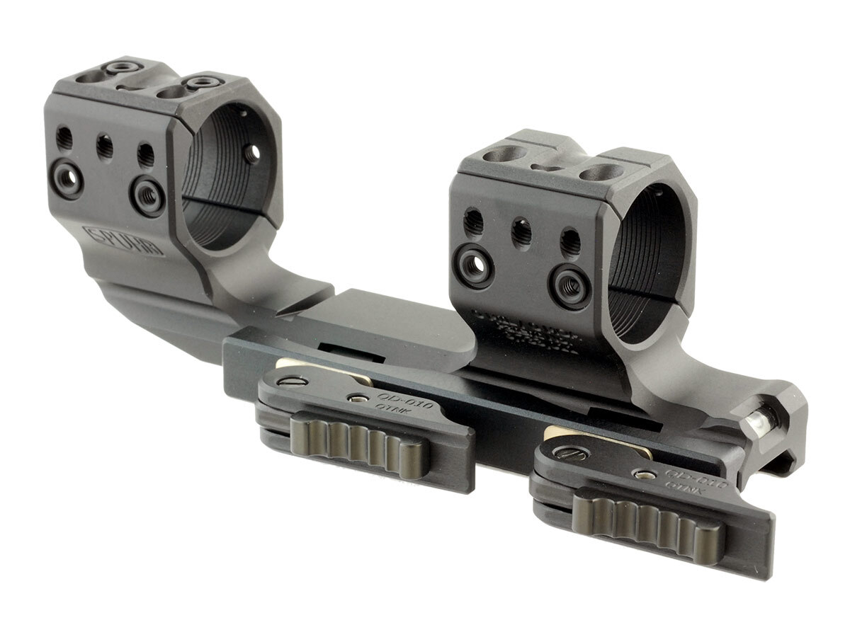 Быстросъёмный кронштейн с выносом SPUHR Cantilever Scope Mount 30 мм Picatinny, вынос 40мм, высота 19 мм, без наклона