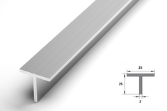 Тавр Лука 25*25*2,0 Тп 05.2000.500 без окраса