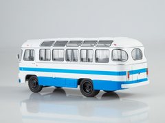 PAZ-672M white-blue 1:43 Modimio Our Buses #7