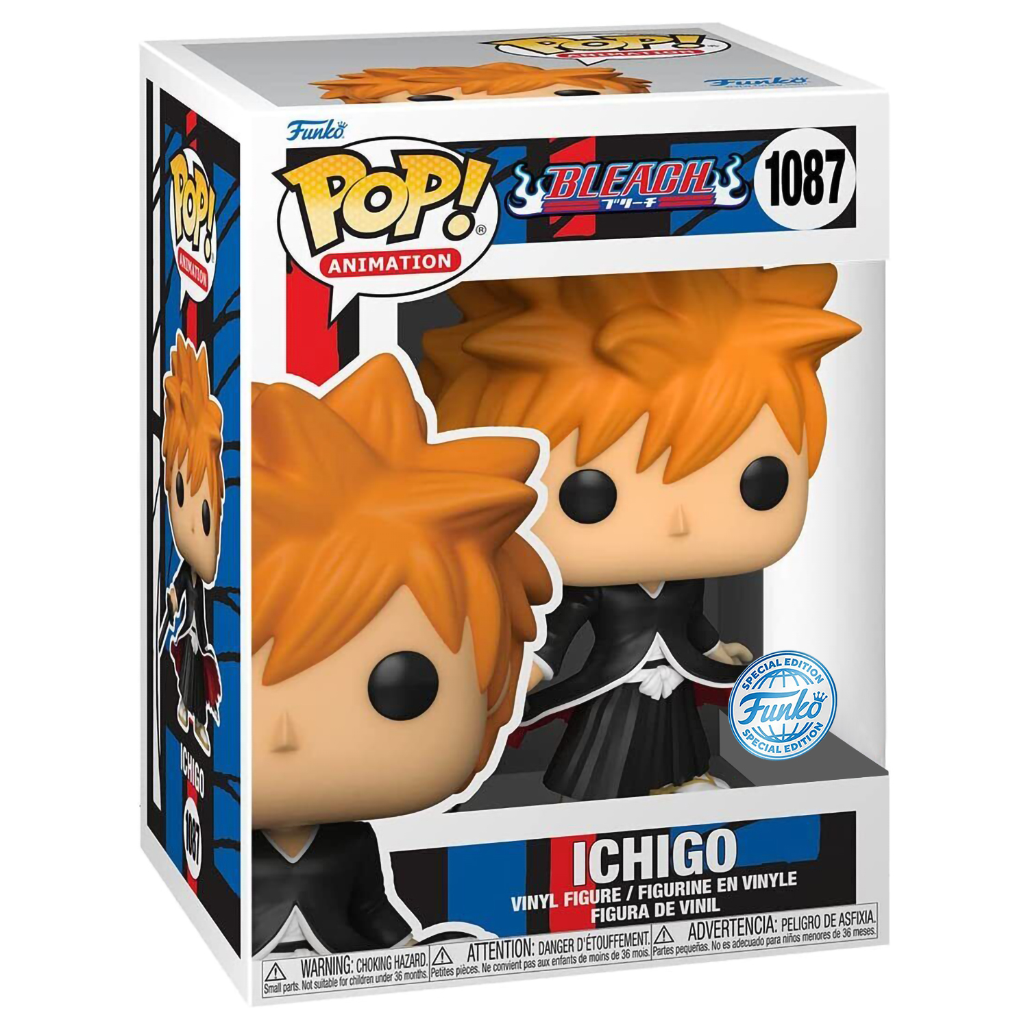 Funko POP! Bleach: Ichigo (Exc) (1087) – купить по выгодной цене |  Интернет-магазин комиксов 28oi.ru