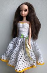 Одежда для кукол Барби Воздушное платье