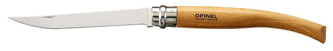 Нож складной перочинный Opinel Slim Beechwood №12 12VRI, 270 mm, дерево (000518)