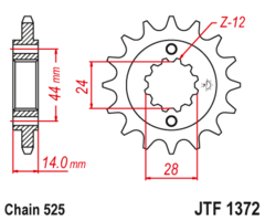 Звезда JT JTF1372